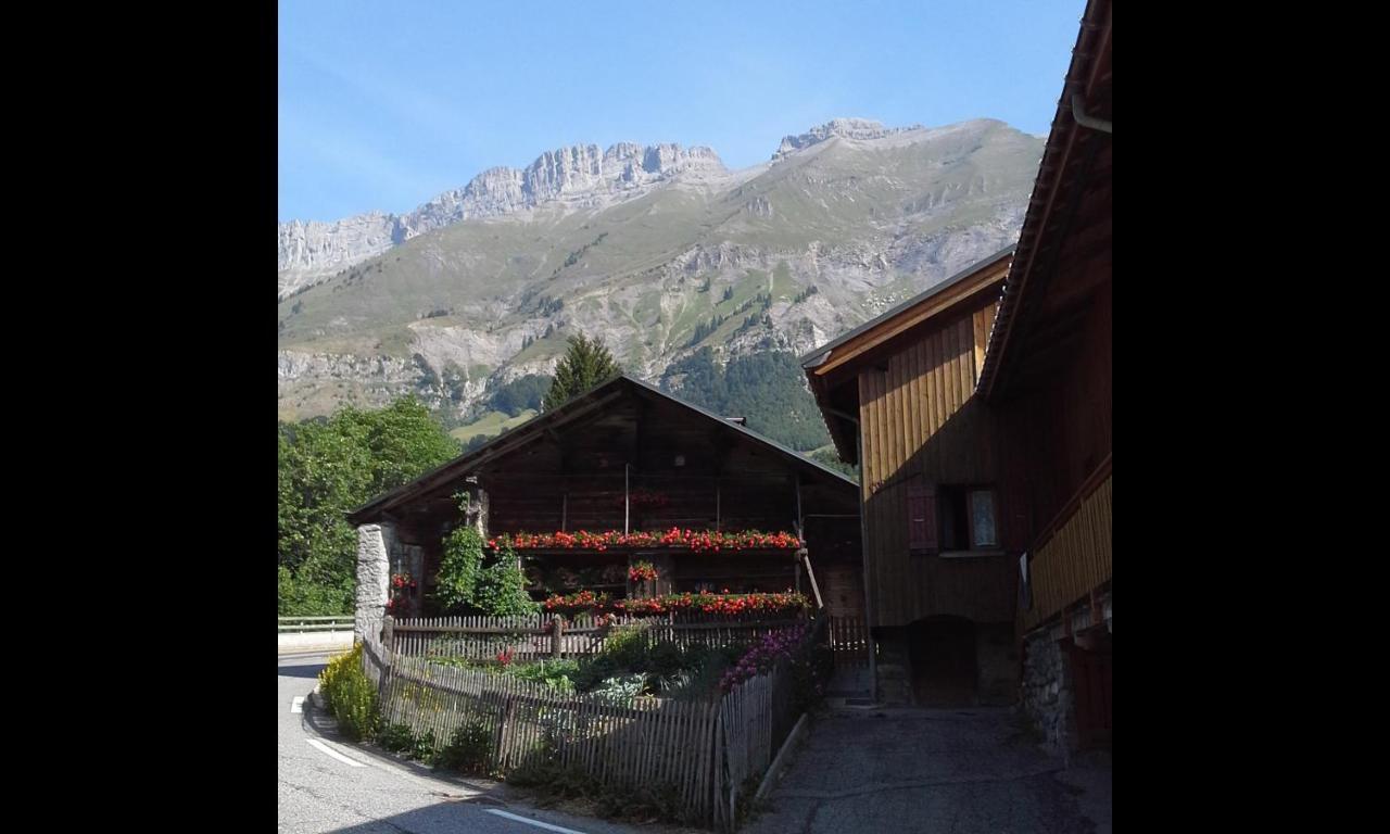 Les Clarines - 3 Chambres Et Jardin - Magnifique Vue La Giettaz Exterior foto